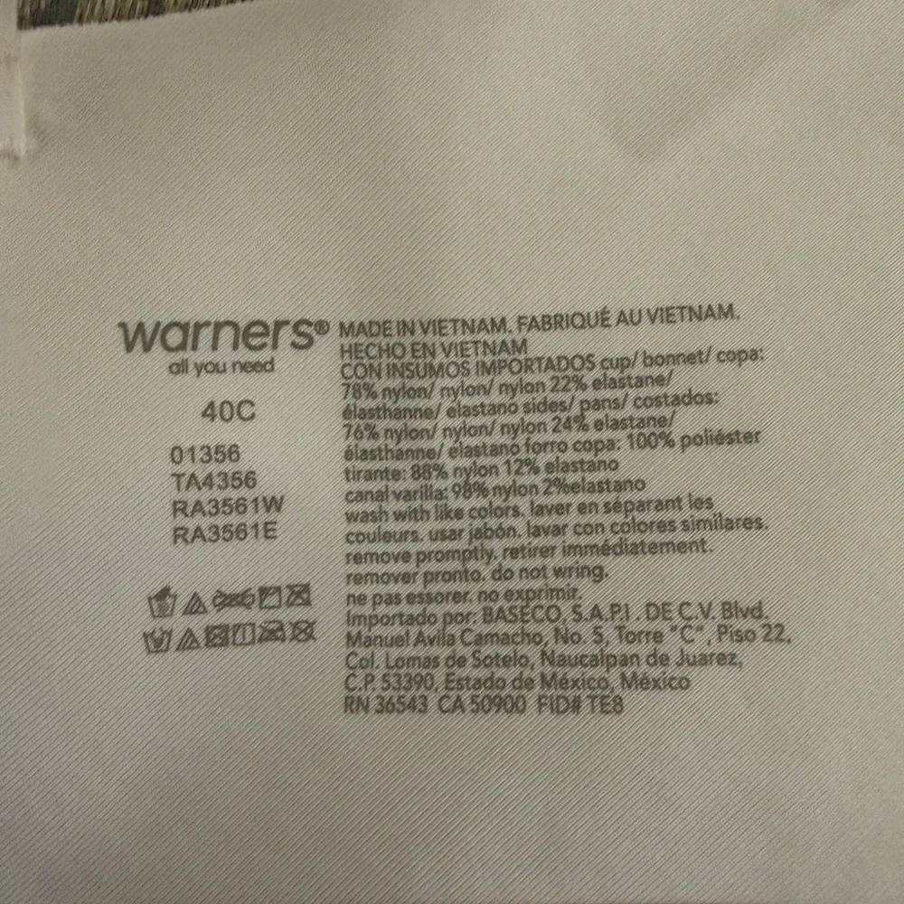 Warner's Beige Smooth T-Shirt Bra - Picture 2 of 3
